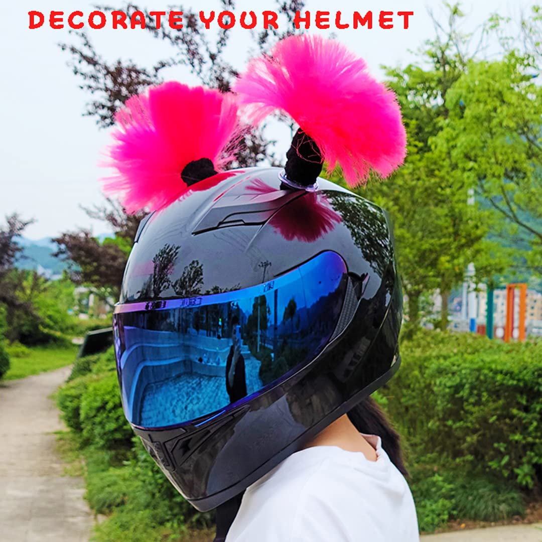 funny motorcycle helmet accessories Punk Colorful Short Pigtail for Ponytail Suction Cup Skiing Helmet Accessory for Smooth Surfaces Helmet Decor Fluorescent Green : Automotive Unique Backpack The bold design not Daiwa BG 2500 vs Hand Wind:RH