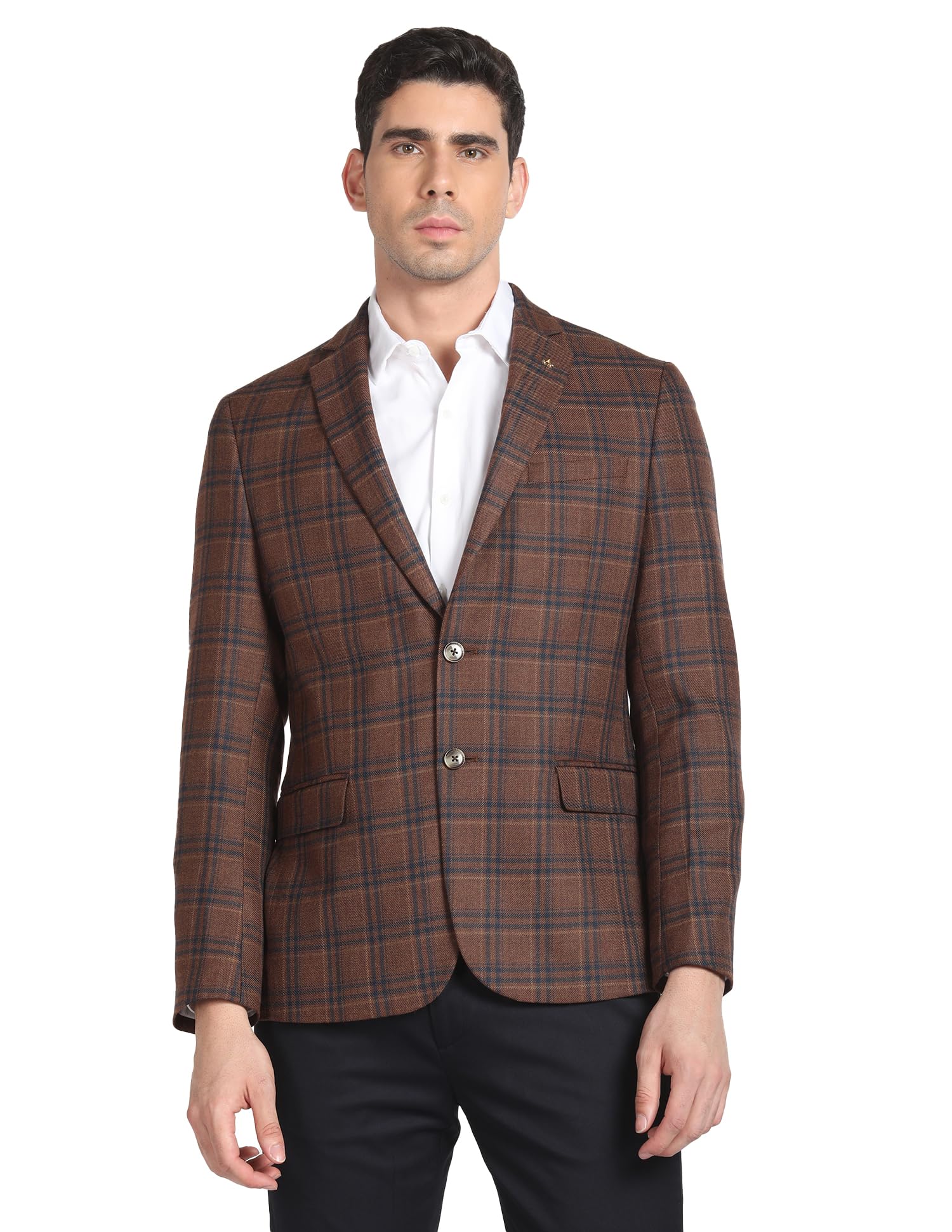 arrow Men's Single Breasted Regular Blazer-picture-22