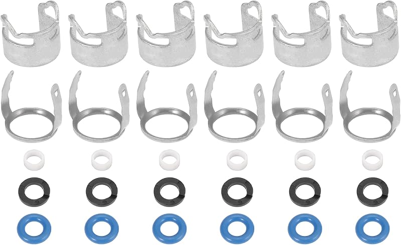 Kit de reparo de vedação dos injetores de combustível X AUTOHAUX para Audi e Volkswagen – 6 conjuntos