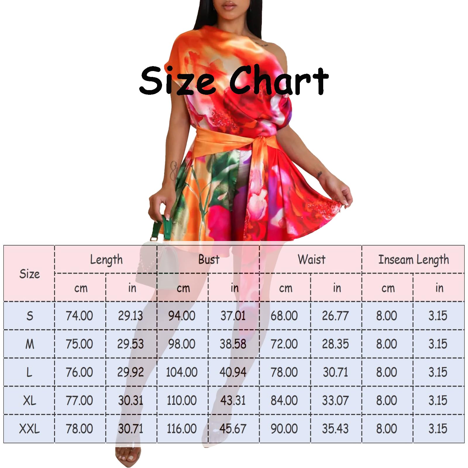 Combishort D'éTé DéContracté pour Femme ModèLe Sexy à Col AsyméTrique Découpes Et Ceinture Tenue De Vacances Et De Soirée