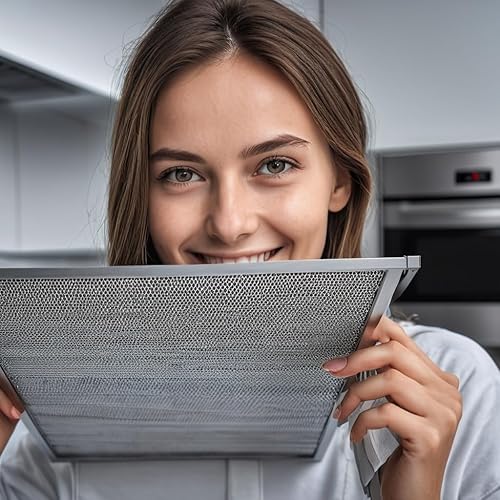 Miniatura 4 de Paquete de 2 filtros de grasa para microondas 5230W1A012C wb06x10309 compatibles con GE WB06X10359 WB06X10654 LG 5230W1A012A 5230W1A012B 5230W1A01B