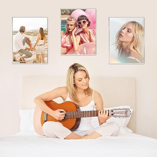 Miniatura 6 de DZZ Marco de 11x14 pulgadas de acrílico transparente 11 x 14 marco de fotos, marco de foto transparente de alta calidad, marcos de 11x14 para foto