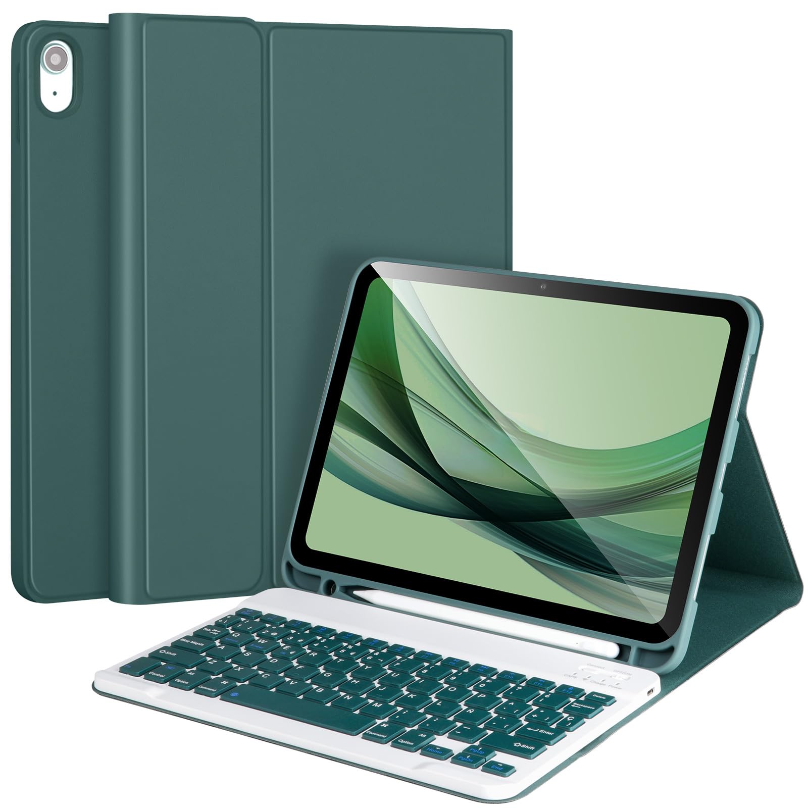 Amazon.co.jp: AHYWTAN iPad 11/第10世代用ケース キーボード付き