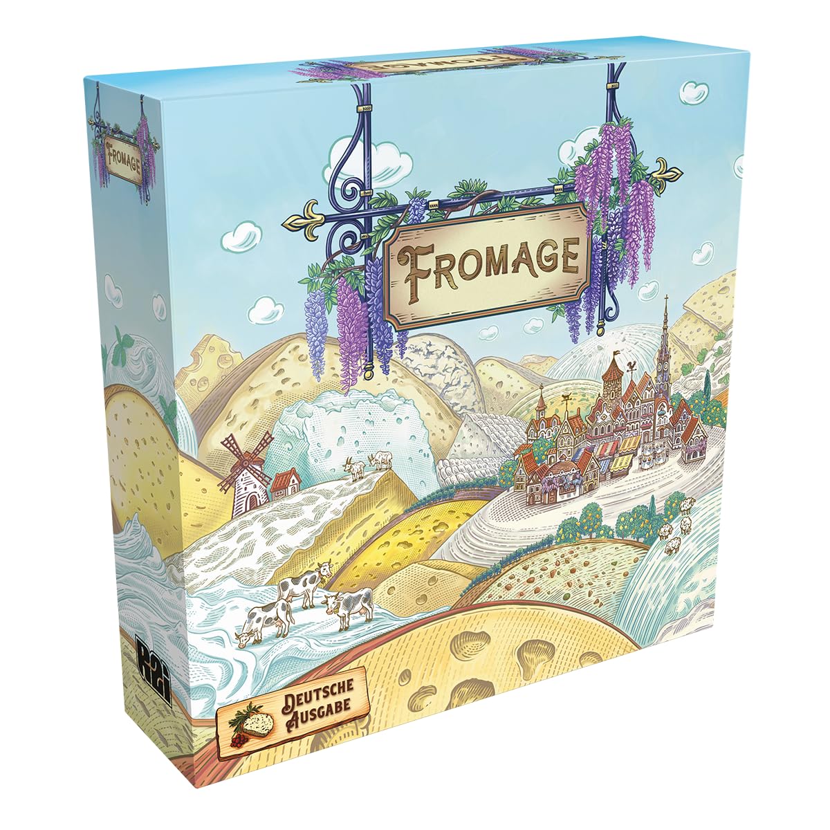 Road to Infamy, Fromage, Connoisseur Game, Strategy Game, 1-4 Players, from 13+ Years, 40 Minutes, German