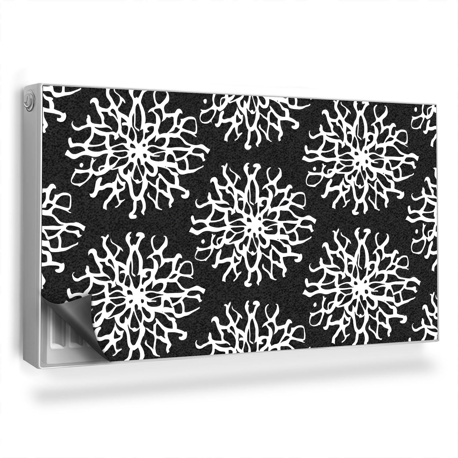 Couverture Magnétique Anti-poussière pour Radiateur Blanc