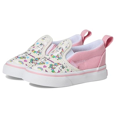 Vans Kids Slip On V (Infant/Toddler) Kids Shoes Ballet Skaticorn Marshmallow/Pink