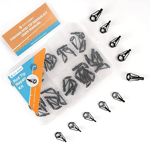 OJY&DOIIIY Fishing Rod Tip Repair Kit with Glue,Complete Supplies for