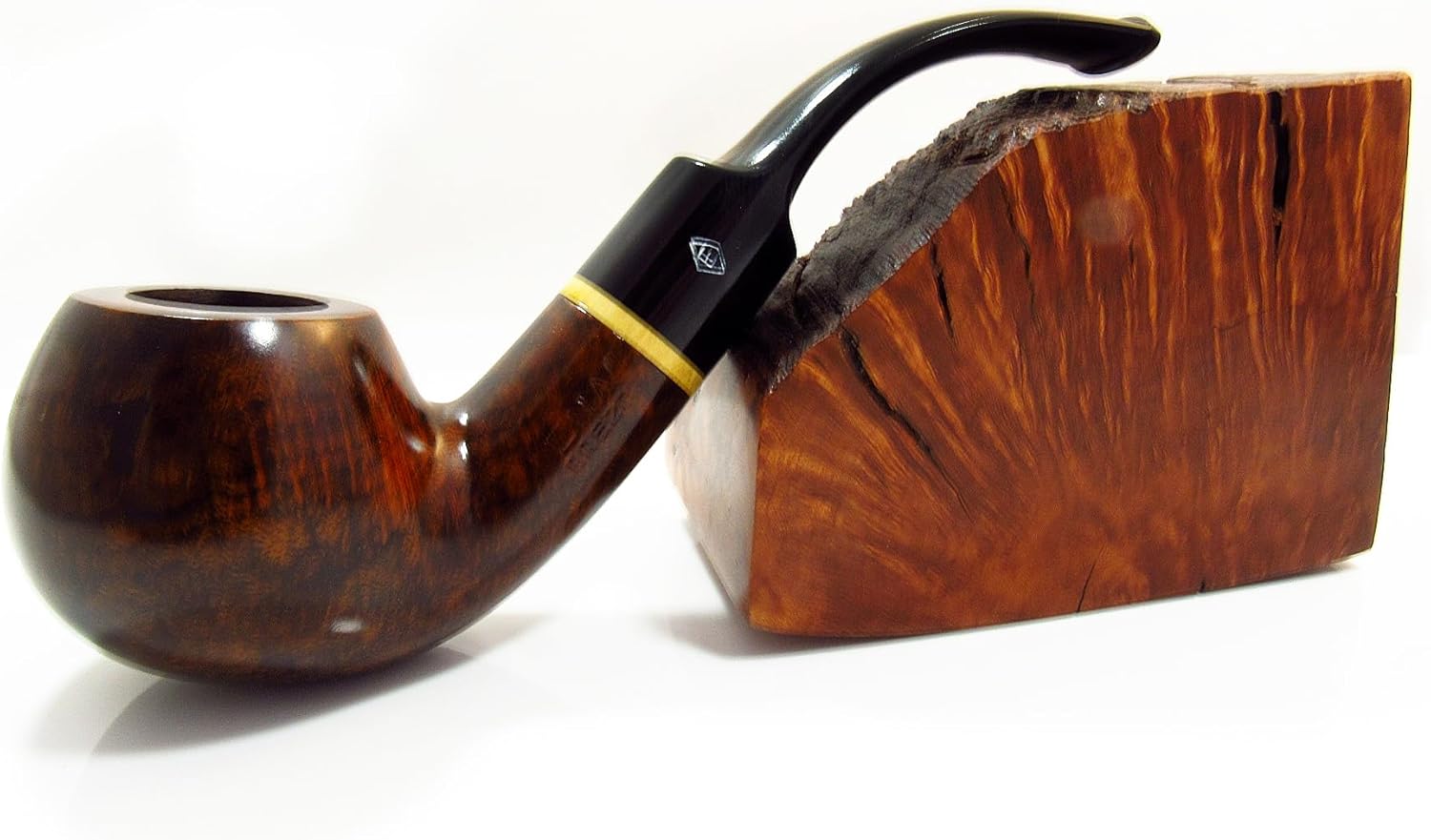 Fashion Tobacco Smoking Pipe"Ball" Briar Wood Handcrafted. Designed for Pipe Smokers