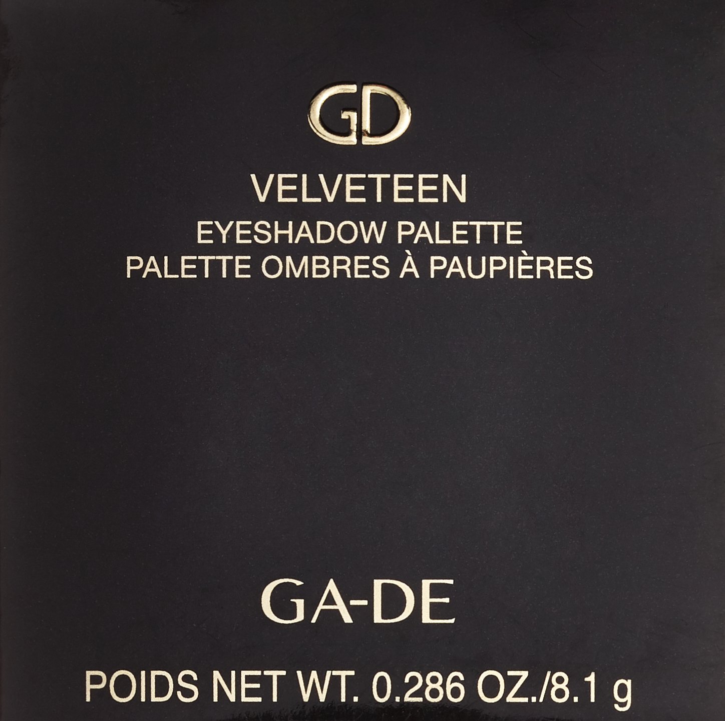 Velveteen Eyeshadow Palette By GA-DE COSMETICS - 46 my dark romance