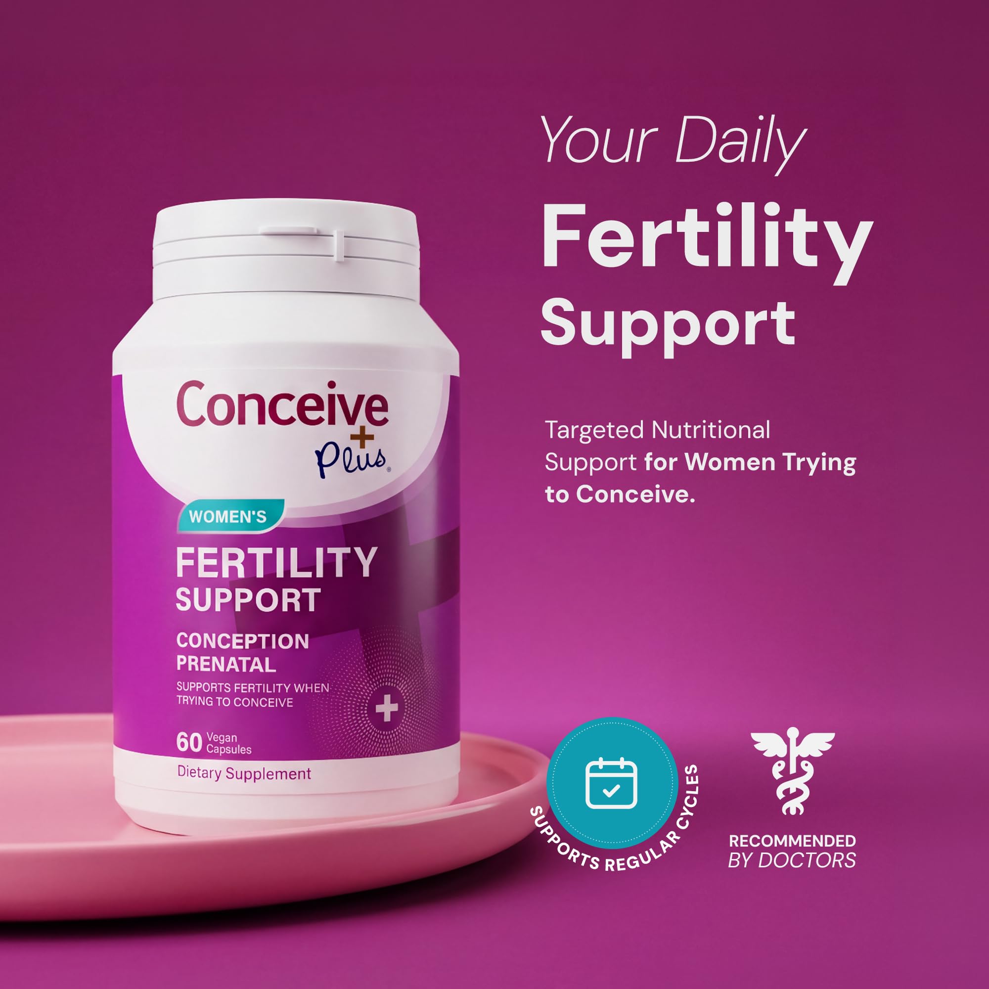 CONCEIVE PLUS Womens Fertility Support — Amazon image 2