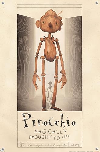 Miniatura 4 de Netflix Guillermo Del Toro Pinocho - Póster de pared con pasadores