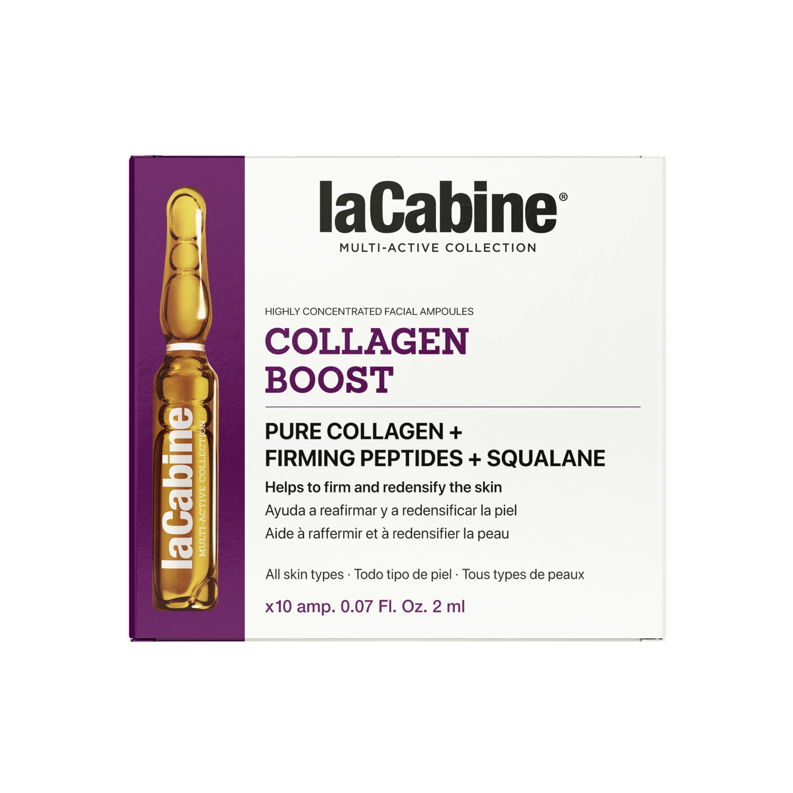 La Cabine Collagen Boost 10 Ampoules of 2 ml, One Size