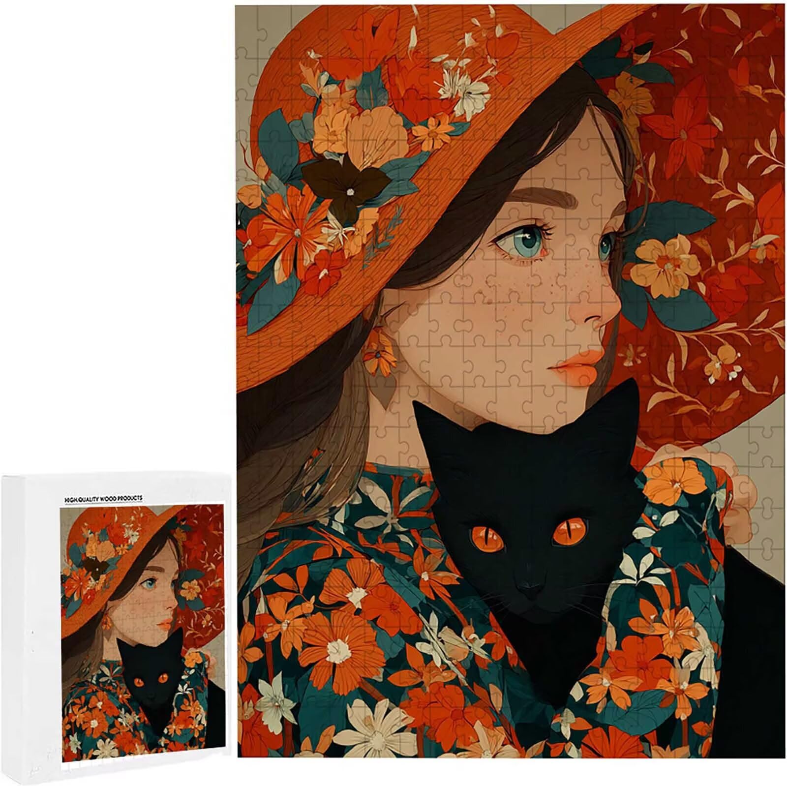Puzzle dla dorosłych, 1500 puzzli dla dorosłych, gra edukacyjna, wyzwanie, zabawka, 1500 elementów, jako prezent i dekoracja ścienna, 87 x 57 cm, PjY8581 G-T