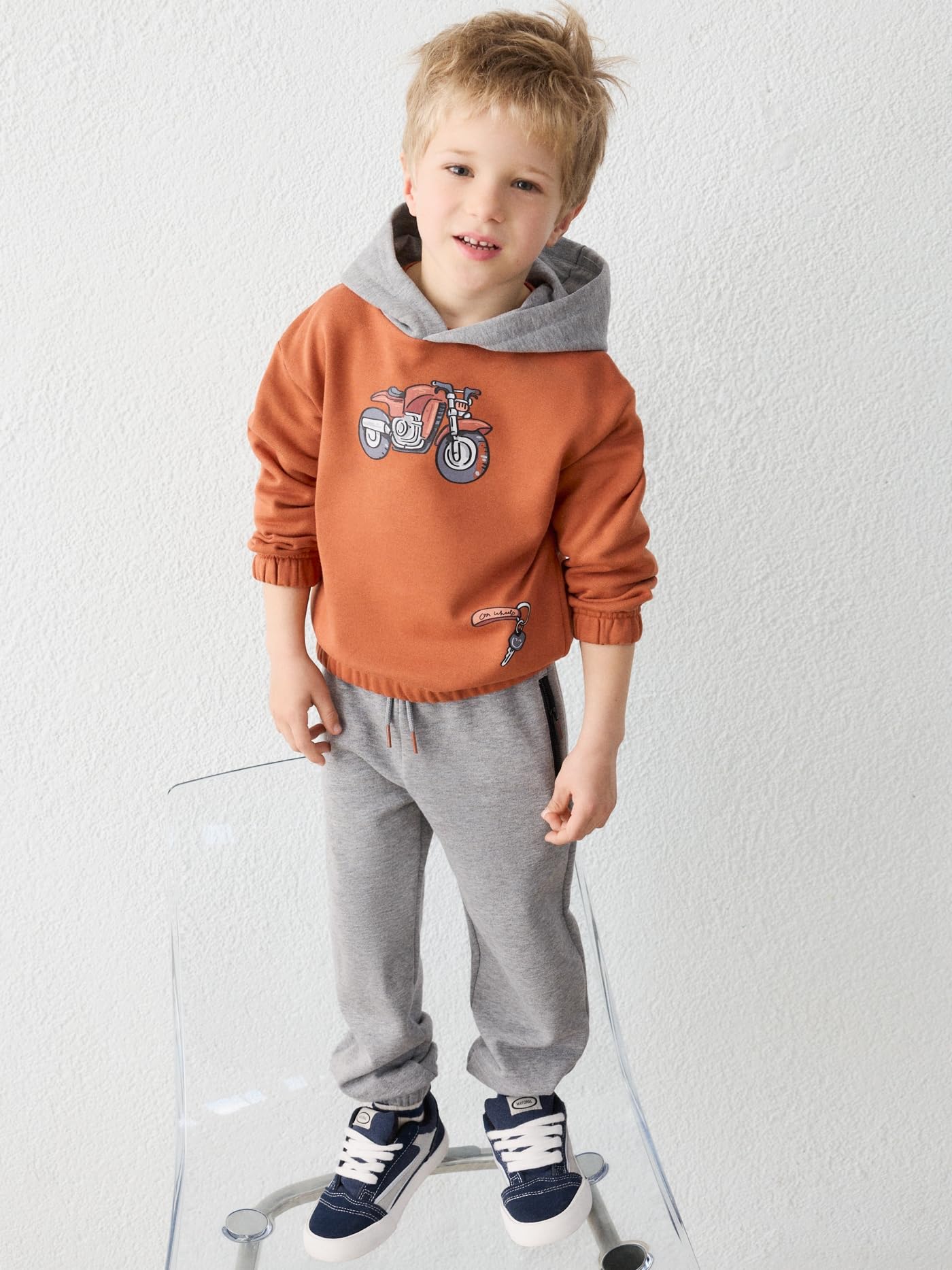Mayoral Chandal pullover moto para niño Teja
