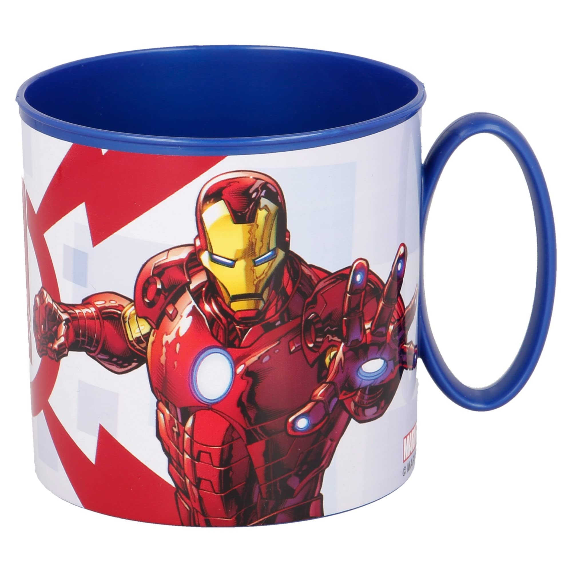 Stor 9Oz Avengers Rolling Thunder Reusable Plastic Microwave Cup