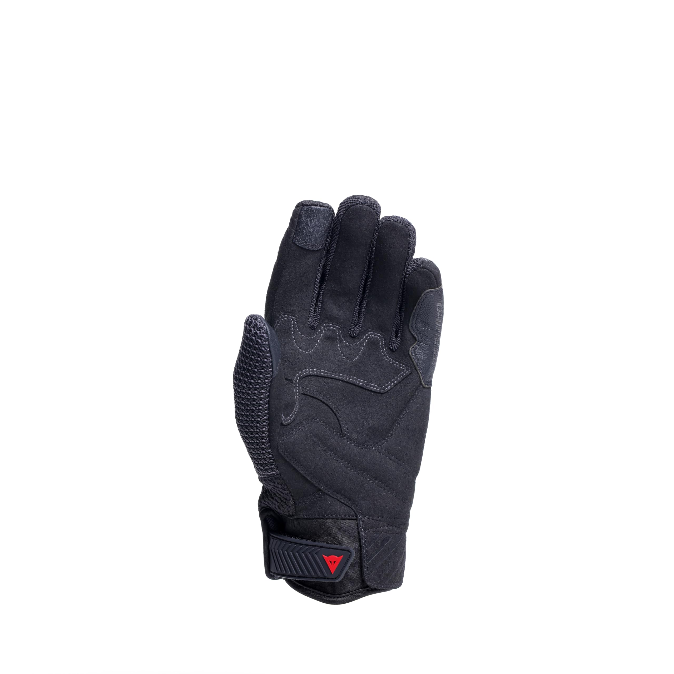 Dainese - Torino Gloves, Guantes Moto Textiles con Protectores de Nudillos, Compatibles con Pantallas Táctiles, Guantes de Moto para Hombre 3XL, Negro/Antracita