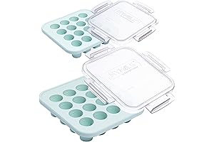 Souper Cubes MyMilk Baby Food Freezer Tray With Lid - 1/2 Oz...