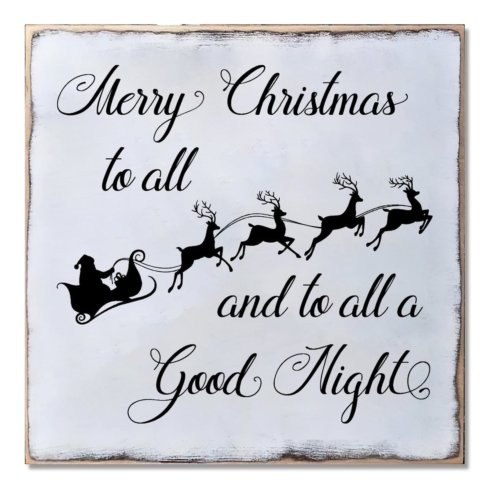 Panneau en bois Merry Christmas pour réussir facilement votre décoration murale