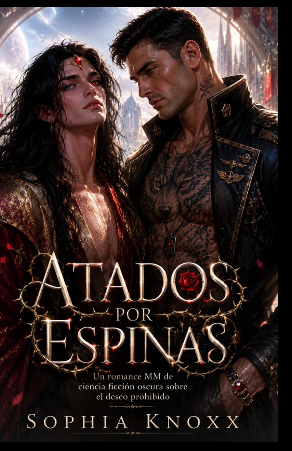 Atados por Espinas: Un romance MM de ciencia ficción oscura sobre un deseo prohibido