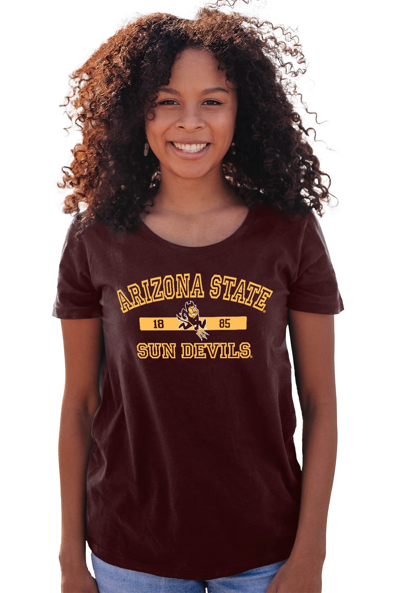 Blue 84 Womens NCAA Officially Licensed T-Shirt Seychelles