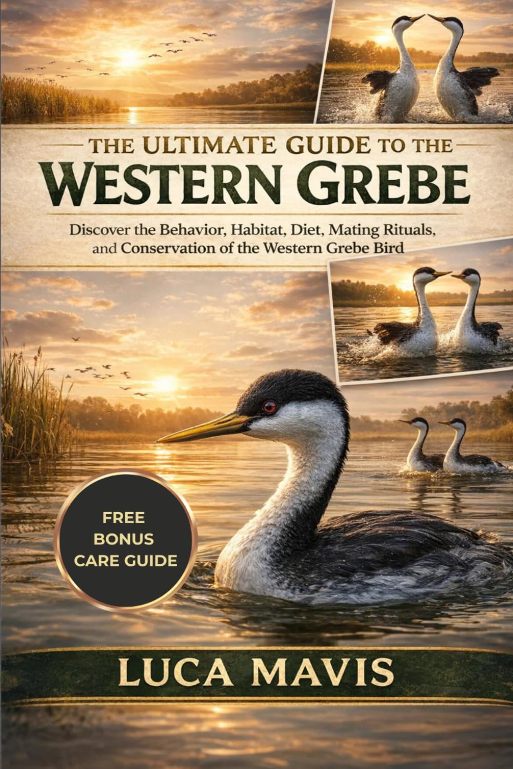 THE ULTIMATE GUIDE TO THE WESTERN GREBE: Discover the Behavior, Habitat, Diet, Mating Rituals, and Conservation of the Western Grebe Bird