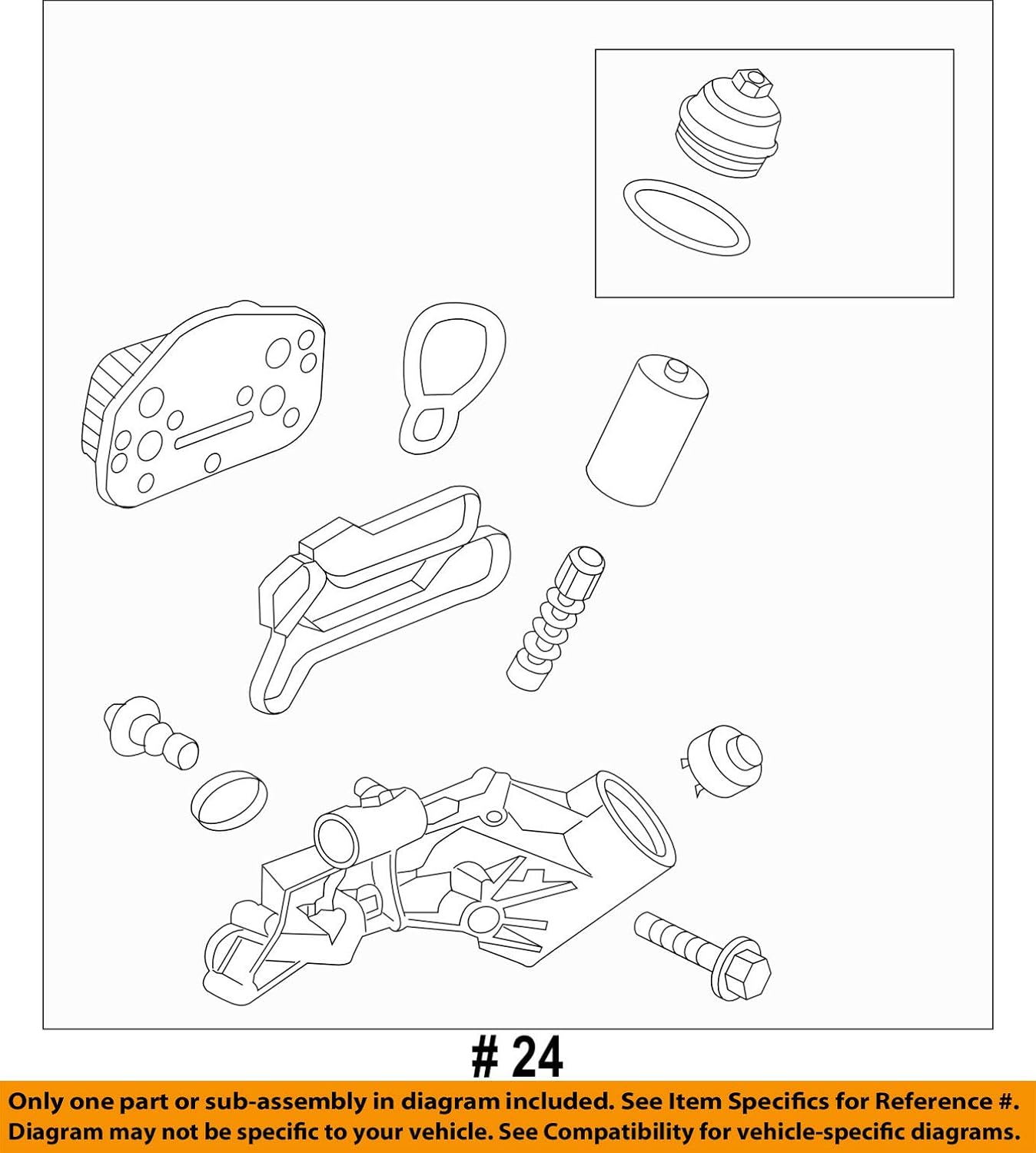 General Motors GM OEM Engine-Cooler Assembly 25199751