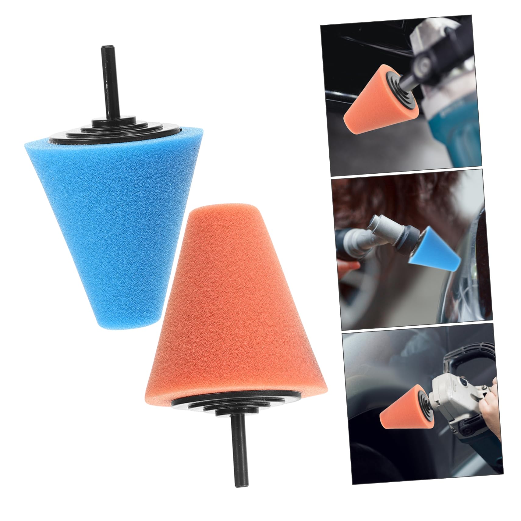 Pulido De Ruedas De Coche Herramientas Bricolaje Esponja Pulir Disco De Esponja Almohadillas Para Pulir Coches Para Taladro Almohadillas De Pulido Automático 2 Piezas X 4