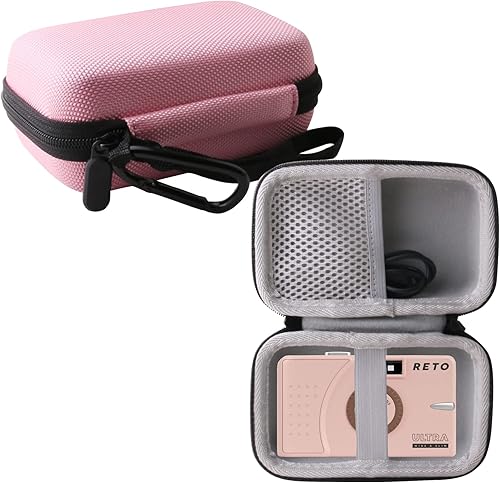 WERJIA Estuche rĂgido compatible con cámara de pelĂcula Kodak EKTAR H35EKTAR H35NRETO 1.378 in (rosa) WERJIA Estuche rĂgido compatible con cámara de pelĂcula Kodak EKTAR H35EKTAR H35NRETO 1.378 in (rosa)