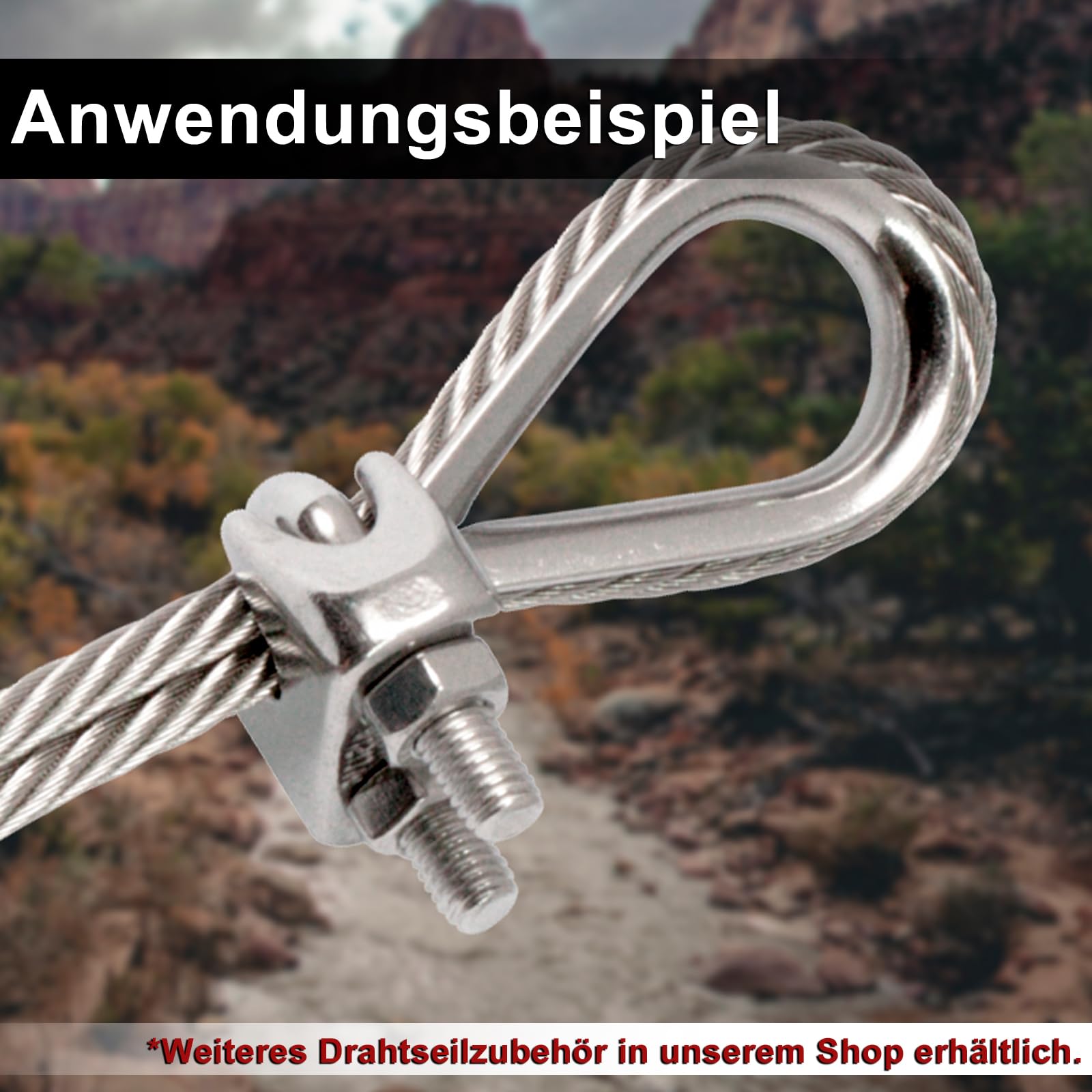 PRIOstahl Drahtseil Edelstahlseil Stahlseil Spannseil Draht Geländerseil Edelstahldraht 7x7 Reling - 50 Meter Seil Ø 5 mm zum Sichern Heben Aufhängen Dehnbar Flexibel Rostfrei aus Edelstahl V4A