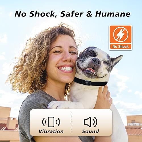 Miniatura 4 de Collar antiladridos más pequeño para perros pequeños de 5 a 15 libras, solo 1.6 x 1 pulgada y 0.42 onzas, sin golpes con vibración y sonido, extra