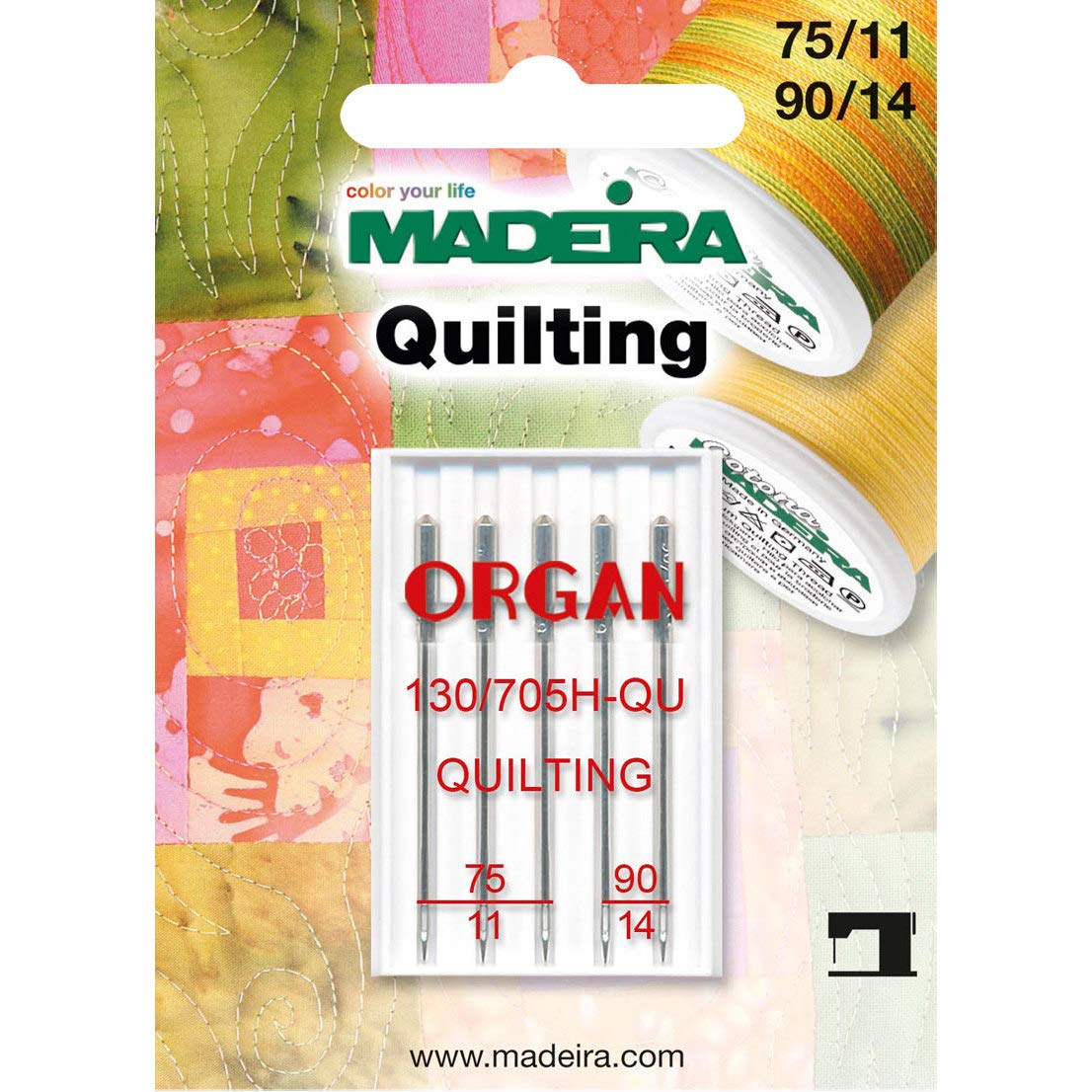 Madeira Sewing Machine Needles for Quilting
