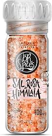 BrSpices - Moedor Sal Rosa Do Himalaia Iodado BR Spices 100G