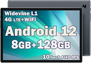 TECLAST Tablet Android 12 M40Pro 10.1 Inch 8GBRAM+128GB ROM(TF 1TB), T616 Octa-Core 2.0GHz, 4GLTE+5G WiFi, 1920x1200, Dual SIM, 4 Speaker, BT5.0/Camera 5+8MP/Type-C/GPS/7000mAh/Metal