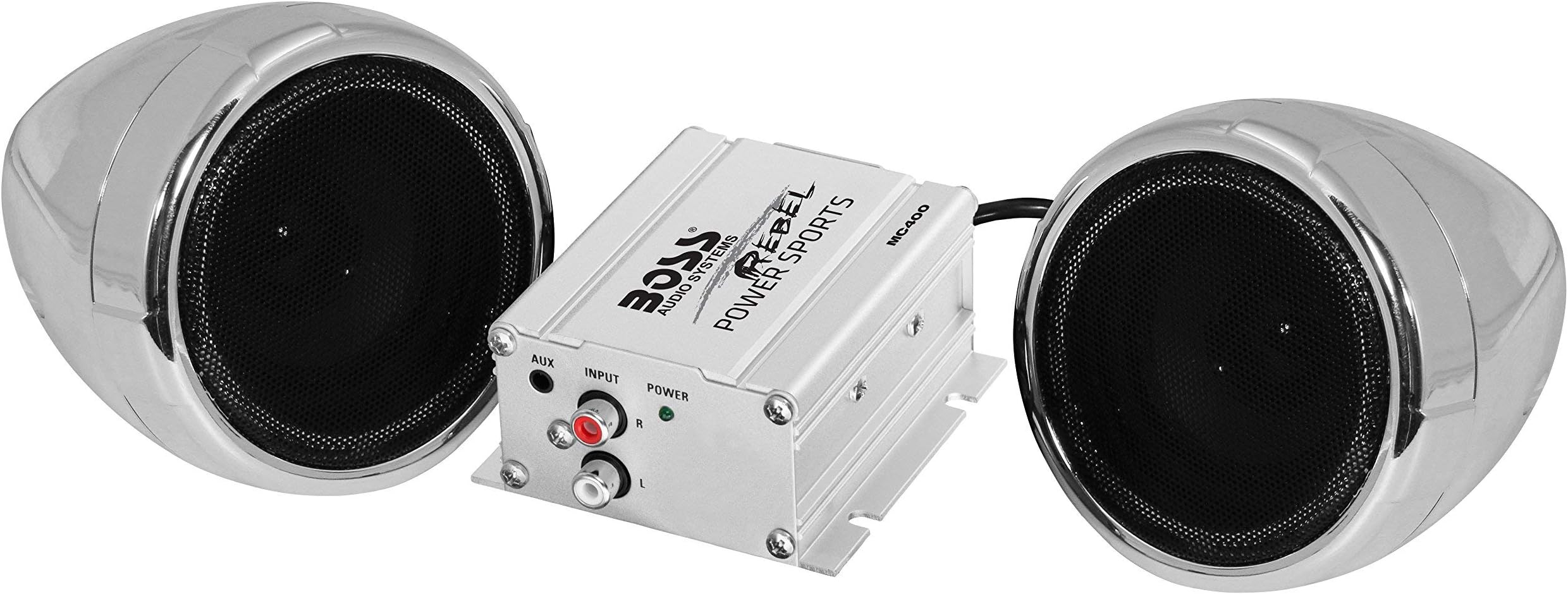 Boss Audio MC400 600W Motorcycle/UTV Speaker and Amplifier System