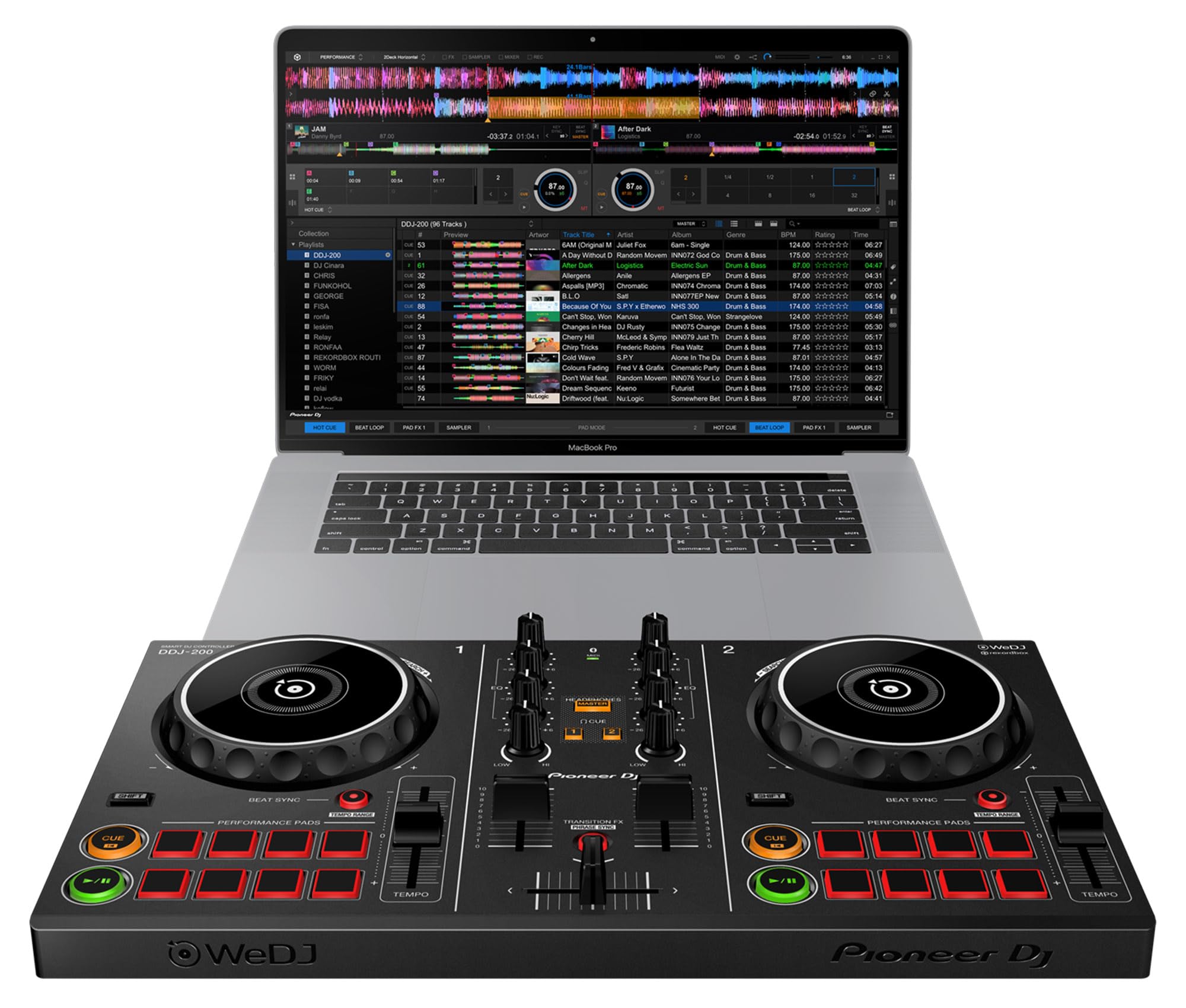 Amazon.com: Pioneer DDJ-200 2-Channel Smart DJ Controller