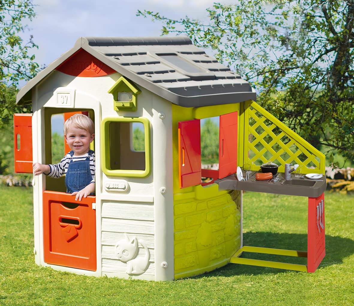 Smoby - Cuisine d'Eté - Accessoire de Maison Smoby - 17 Accessoires - 810901WEB