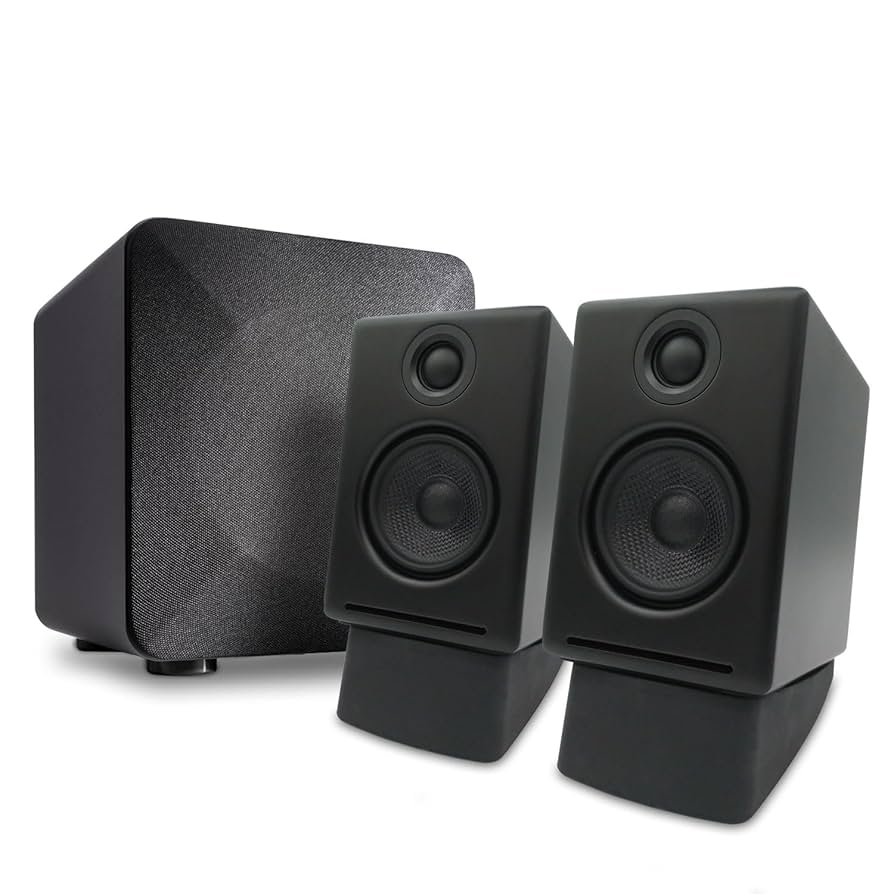 Audioengine オーディオエンジン A2+α Amazon.com: Audioengine A2 Black Computer Speakers with S6