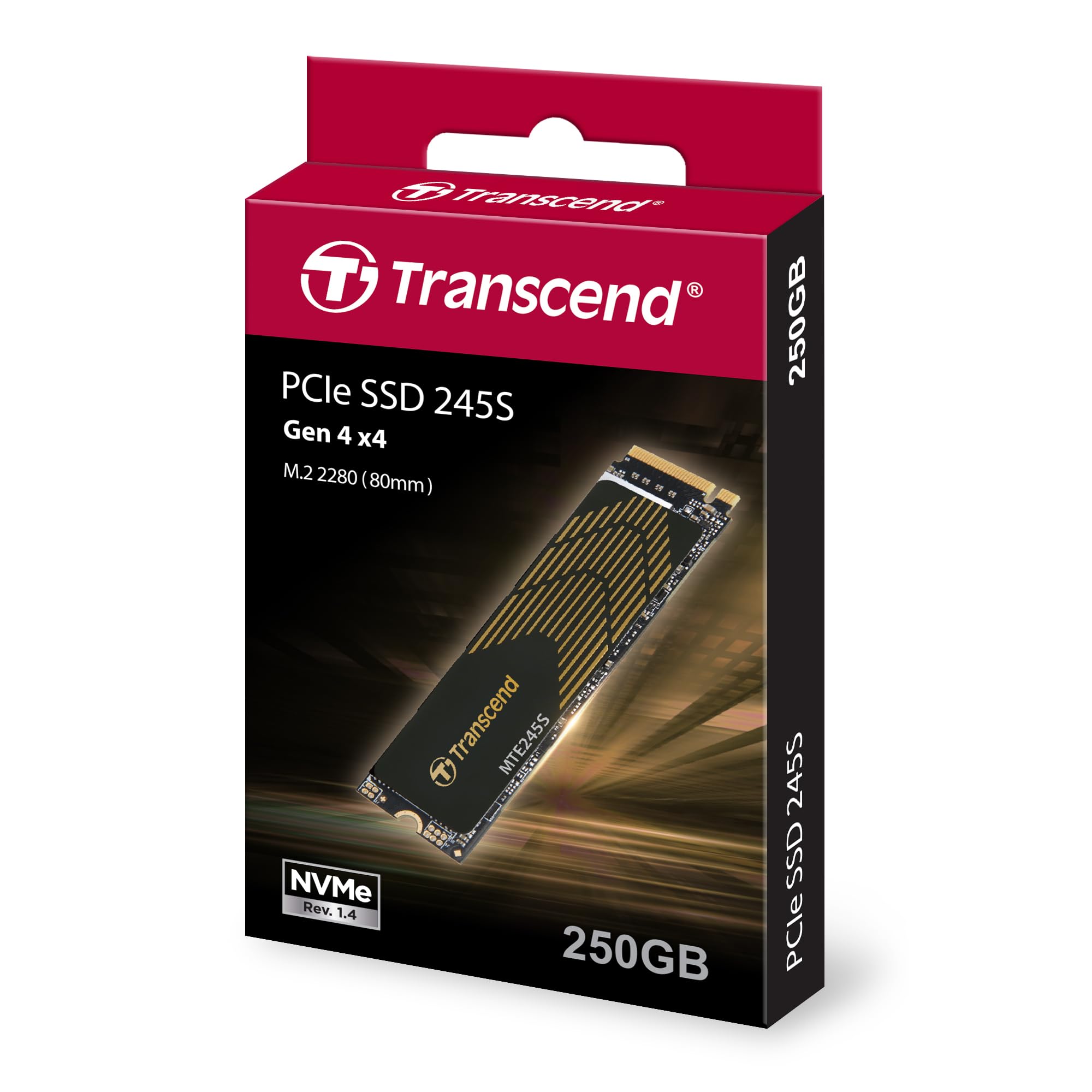 Amazon | Transcend TS250GMTE245S 250GB M.2 PCIe Gen4x4 2280 NVMe