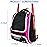 WOLT | Youth Baseball Backpack Bag for Baseball, Softball & T-Ball Equipment & Gear, Youth Boys and Adults, with Holder for Bat, Helmet, Glove, & Shoes Compartment & Fence Hook