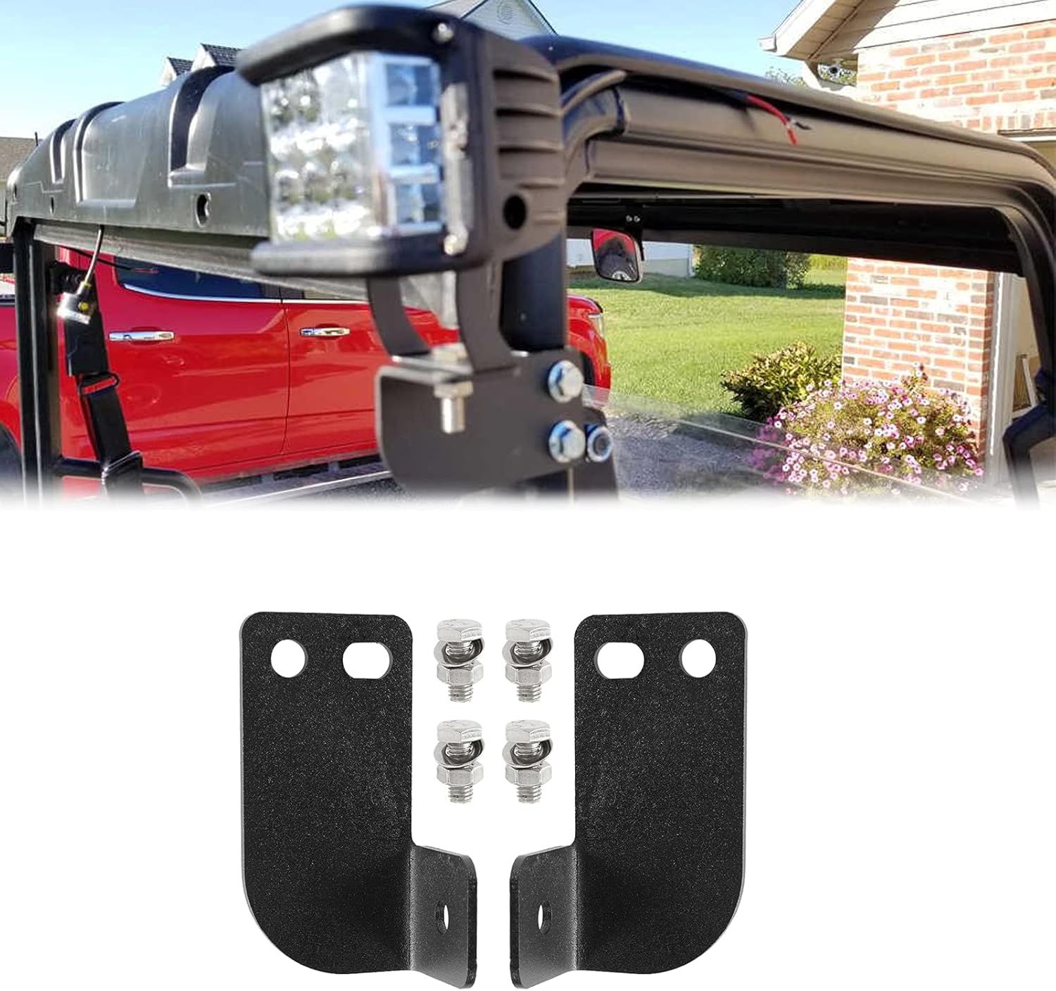 Buy AUXMART UTV Rear Roof Backup Light Brackets, Ranger Rear Profit