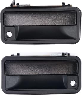 2Pcs Metal Exterior Door Handle for 1988-2000 Chevy GMC C1500 C2500 C3500 K1500 K2500 K3500 Tahoe Yukon Suburban Pickup, Front Left & Right Truck Door Handles Replace 15742229 15742230