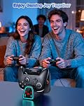 [Fit for Switch 2/1] 9 In 1 P-ro Controller Charging Dock for Joy Con 2/1 and for Pro Controller 2/1, Fast Charger Stand for Nintendo Switch 2/Switch 1/OLED Controller Accessories with RGB Light Modes