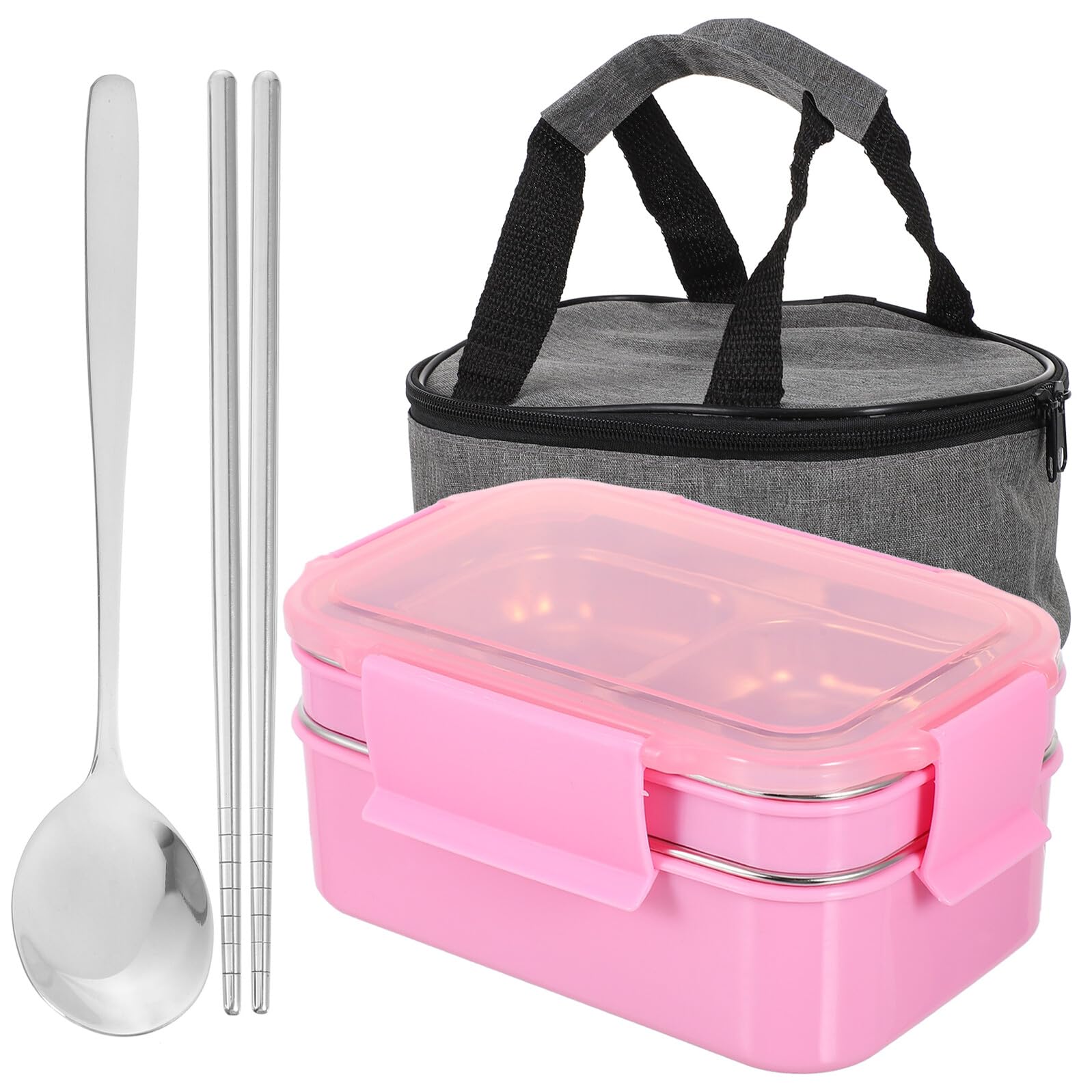 DOITOOL Scatola Bento Isolata Scomparti Contenitore per Alimenti per Pranzo Pratica Scatola Bento Divisa per Studenti Impiegati Famiglia