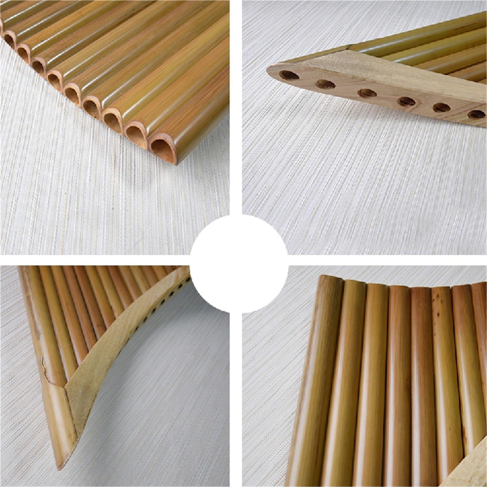 La Flûte De Pan Professionnel Performance Panpipe 25 Tubes Vernis G-tone C-tone Professional Tuning(G,R)