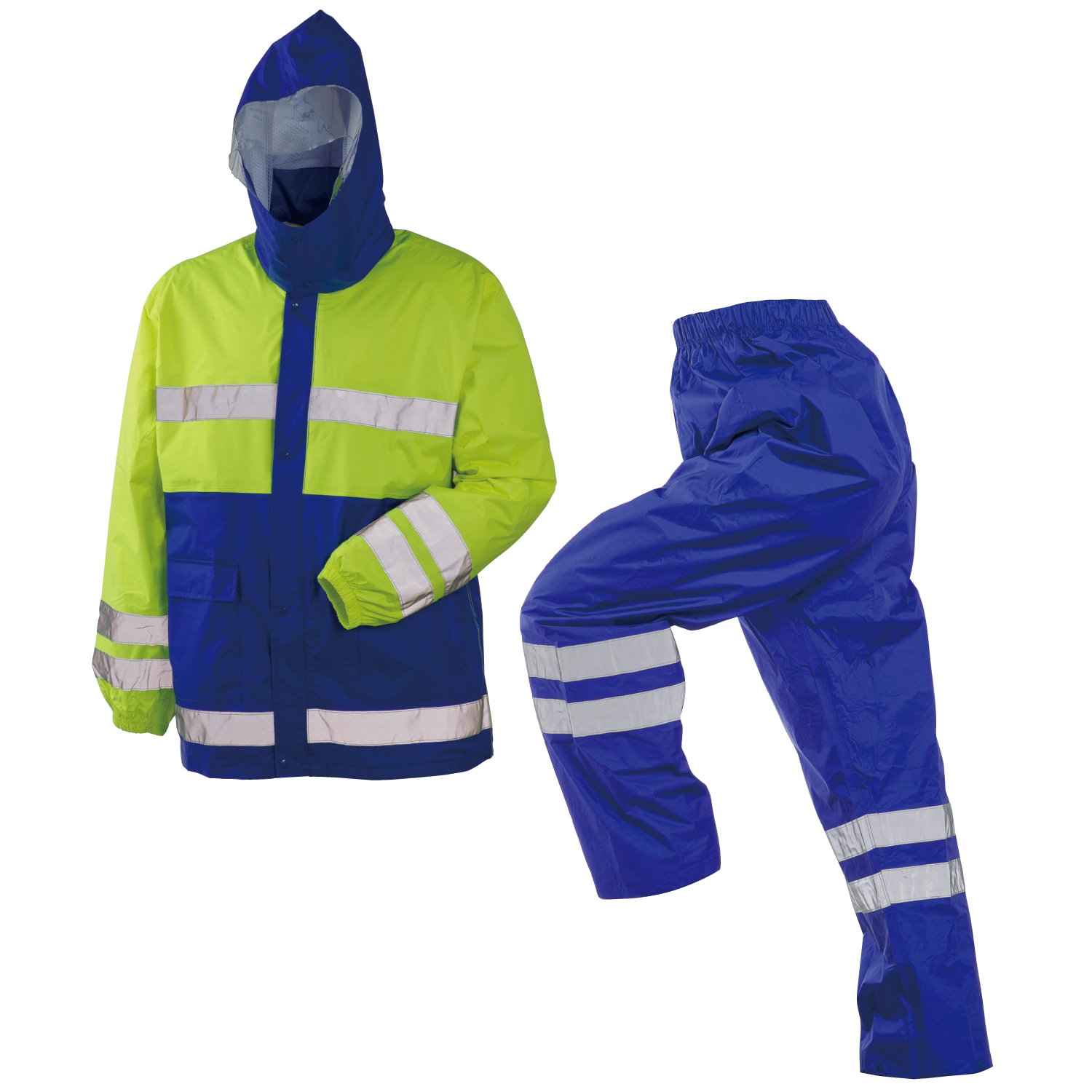 クロダルマ 47401 レインコート・パンツ スパークグリーン L