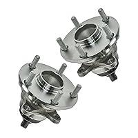 Vista 570 de TRQ Juego de 2 rodamientos de rueda trasera y conjunto de cubo con sensor ABS compatible con Ford Transit Connect 2014-2018