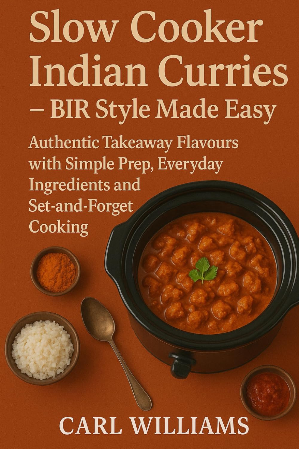 Slow Cooker Indian Curries – BIR Style Made Easy: Authentic Takeaway Flavours with Simple Prep, Everyday Ingredients and Set-and-Forget Cooking