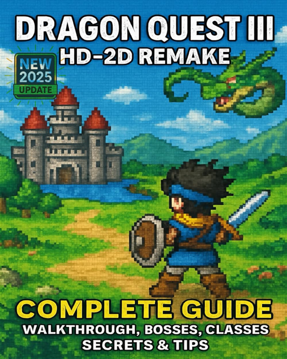 Dragon Quest III HD-2D Remake: Complete Guide – Walkthrough, Bosses, Classes, Secrets & Tips      Paperback – August 7, 2025