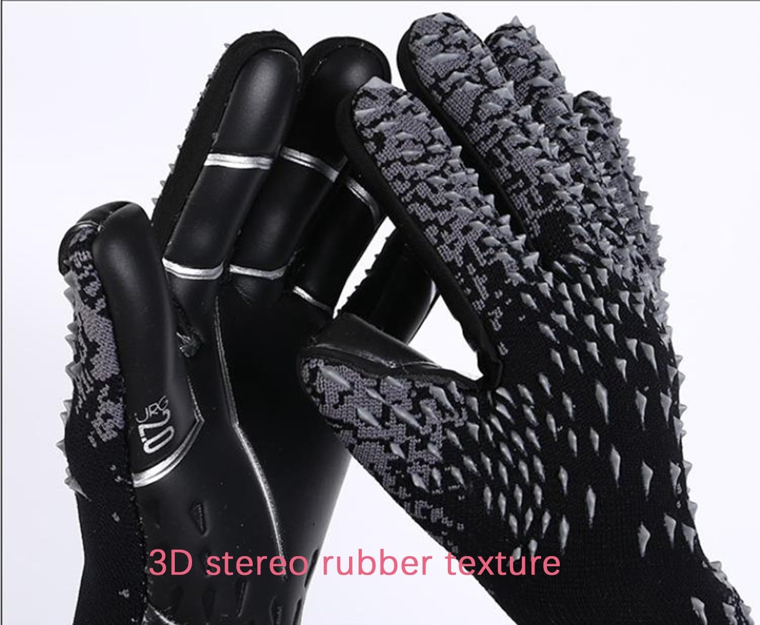 Guanti da portiere per bambini, guanti da calcio per bambini, guanti da calcio per bambini, guanti da portiere da calcio ispessiti, guanti da portiere da uomo per bambini con traspiranti, resistenti