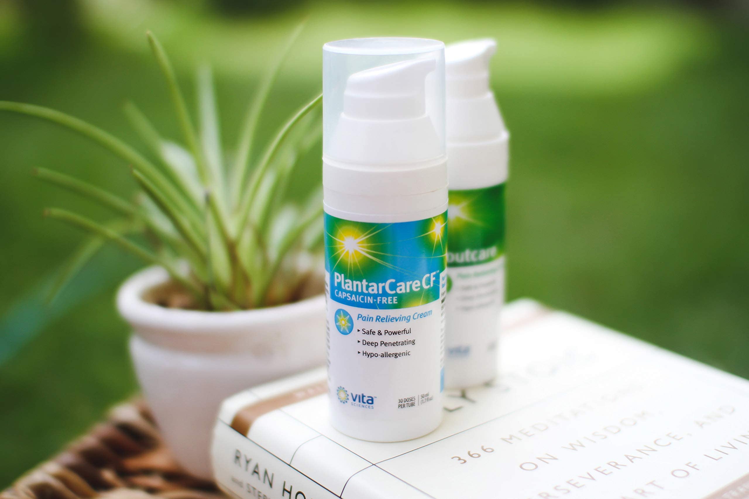 Plantar Fasciitis Foot Pain Relief Cream Fast Acting PLANTARCARE CF